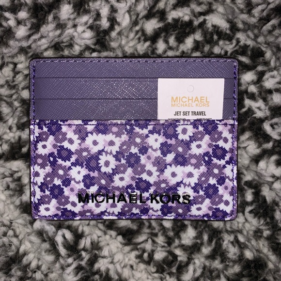 Floral Michael Kors card holder - Picture 5 of 5